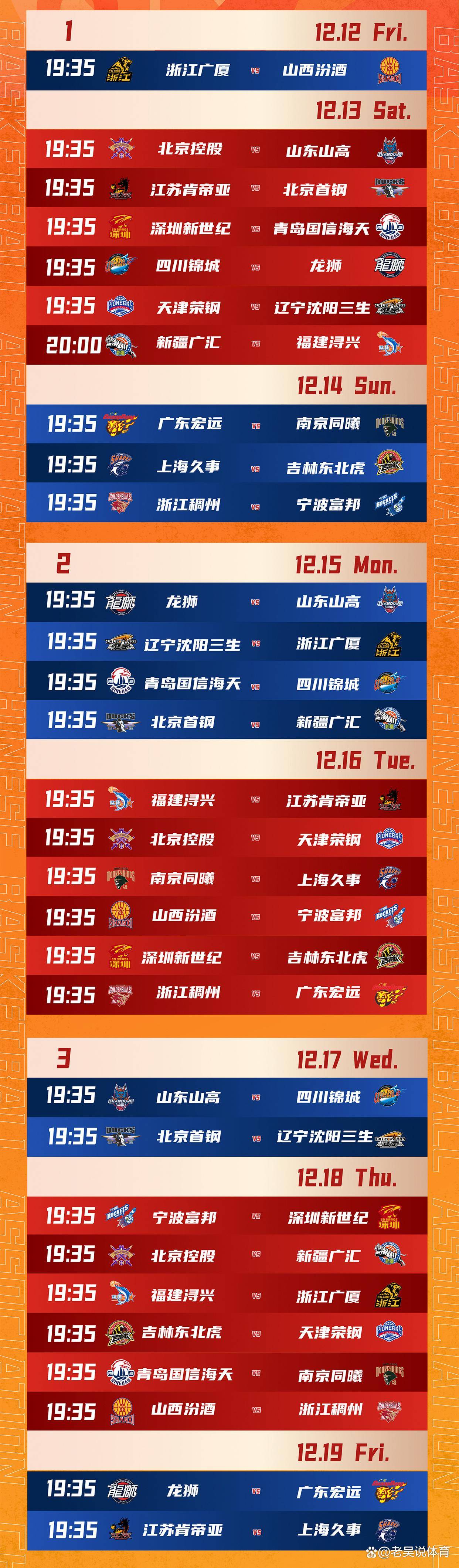 cba赛程最新比赛_(cba赛程赛程cba赛程) 第2张 cba赛程最新比赛_(cba赛程赛程cba赛程) 第2张