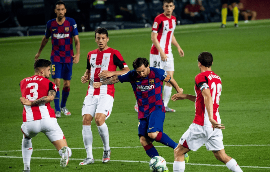 西甲：巴塞罗那VS毕尔巴鄂竞技  第1张